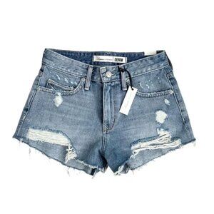 NWT Lovers + Friends Jack High Rise Distressed Cut Off Jean Shorts in Genesee 24